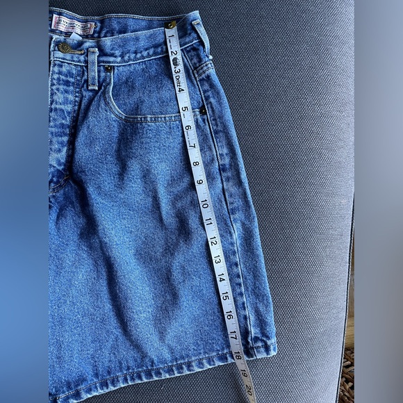 Guess Jeans Blue Denim Shorts - Picture 4 of 7